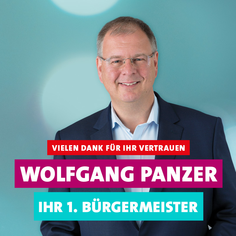 Wolfgang Panzer - Ihr 1. Bürgermeister
